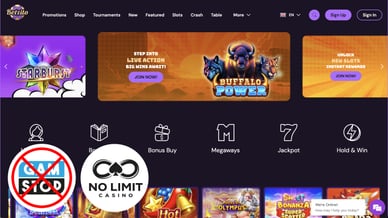 online casinos without limit