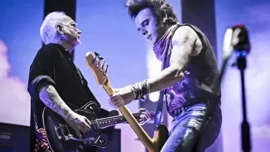 L'esibizione dei The Cure al Firenze Rocks The Cure Firenze Rocks