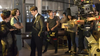 Rodaje de la serie «Las chicas del cable» Rodaje de la serie «Las chicas del cable»