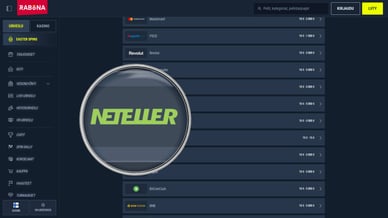 maksutavat Neteller casino sovellukset
