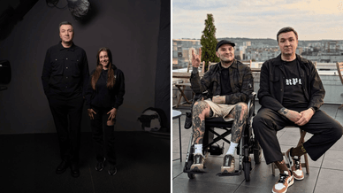 Сергій Іванов разом із Віктором Розовим та Джозефіною Джексон (Юлія Сенюк)