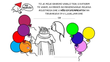 Hiša eksperimentov rojstni dan