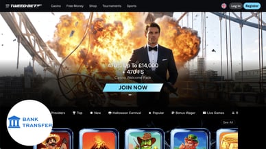 best bank transfer casino sites