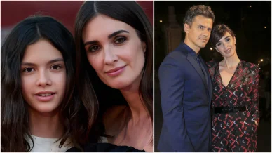 Paz Vega con su marido y sus hijos Paz Vega con su marido y sus hijos