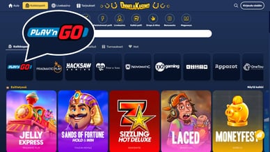 Play’n GO kasinopelit netissä