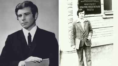 Михайло Поплавський в юності