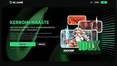 Kerroin-haaste bonus casino bcgame