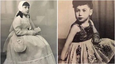 Moria Casán en su infancia Moria Casán en su infancia