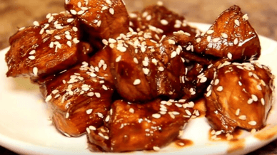 Курка теріякі з апельсином