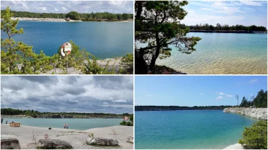 Blå Lagunen, Larbro Blå Lagunen, Larbro