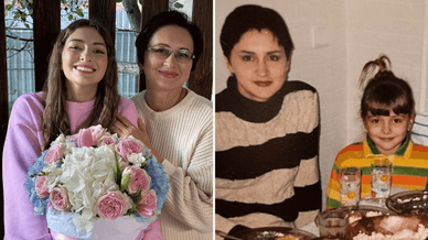 Катерина Тишкевич з мамою