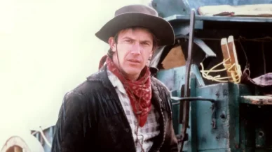 Kevin Costner en la película «Silverado» Kevin Costner en la película «Silverado»