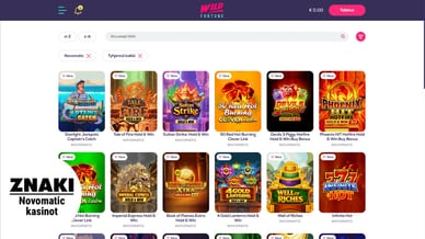 Novomatic online casino
