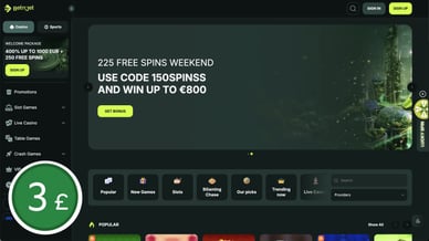 min deposit 3 casino