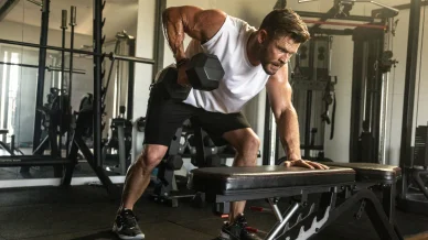 Hemsworth in palestra