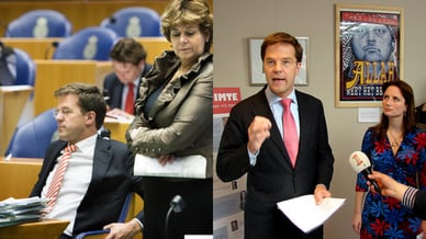 Mark Rutte vroeger