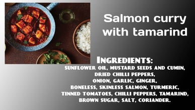 nisha katona salmon curry