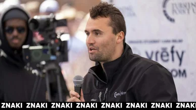 Charlie Kirk durante una intervención pública Charlie Kirk durante una intervención pública