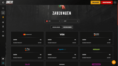 Jokery Casino Einzahlung