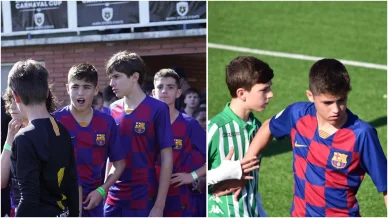 Pau Cubarsí al comienzo de su carrera Pau Cubarsí al comienzo de su carrera