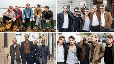 Alle Mitglieder der Band Wanda