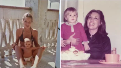 Manuela Velasco en su infancia Manuela Velasco en su infancia