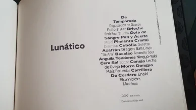 Menú de restaurante Gente Rara Menú de restaurante Gente Rara