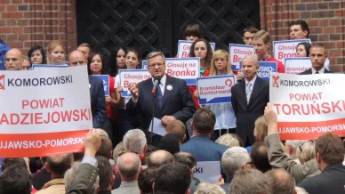 Bronisław Komorowski kampania wyborcza 2015 Wybory prezydenckie w 2015