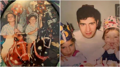 Melissa Jiménez en su infancia Melissa Jiménez en su infancia