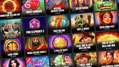 casino with visa games