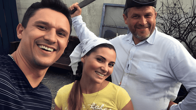 Хижняк на зйомках