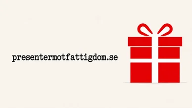 Presenter mot fattigdom Presenter mot fattigdom