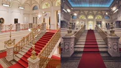 Glavno stopnišče Narodne galerije