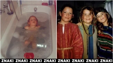 Diana Gómez en su infancia Diana Gómez en su infancia