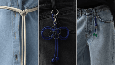 Аксесуари CHER’17, пояс-підвіска «Вузол», підвіска «М»