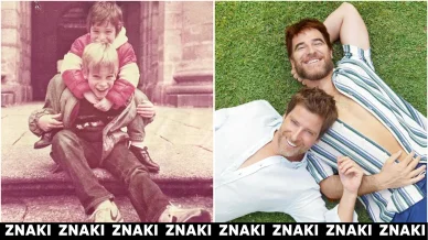 Alfonso Bassave con su hermano Manu Baqueiro Alfonso Bassave con su hermano Manu Baqueiro