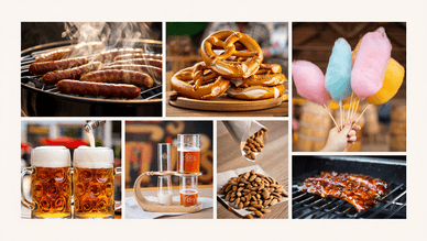 Authentische deutsche Küche auf dem Schützenfest Hannover