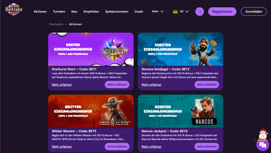 Online Casino Betzito Registrierungsbonus