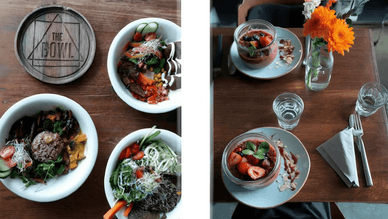 Clean-Eating-Bowl im Zentrum Berlins