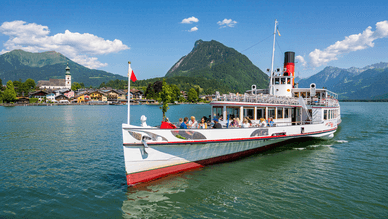 Schifffahrt auf dem Wolfgangsee