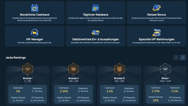 Treueprogramm Casino Fortunejack
