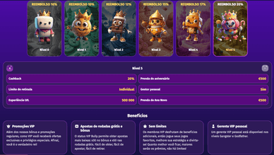 Programa VIP Programa VIP no Lollyspins