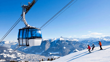 Die Seilbahn auf den Hahnenkamm