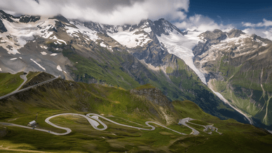 Die weltberühmte Großglockner-Hochalpenstraße