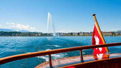Bootsfahrt auf dem Genfersee, Genf