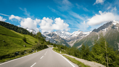 Die weltberühmte Großglockner-Hochalpenstraße
