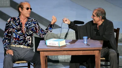 Celentano con Teocoli