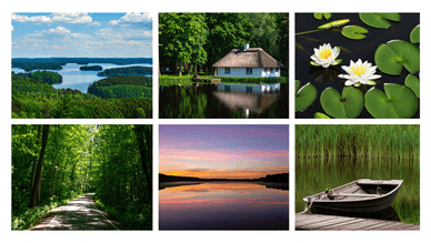 Die ruhigen Seen und Wälder der Mecklenburgischen Seenplatte