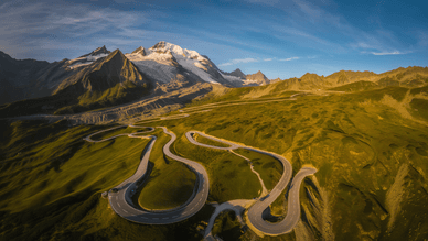 Die weltberühmte Großglockner-Hochalpenstraße