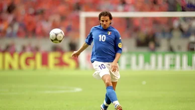 Alessandro Del Piero nella Nazionale italiana nel 2000 Del Piero